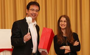 'Magic Priest' Gert Smetanig verblüffte mit seinen Zaubertricks.