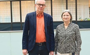 Seelsorger Josef Aichinger und Seelsorgerin Hermine Harra-Szyhska